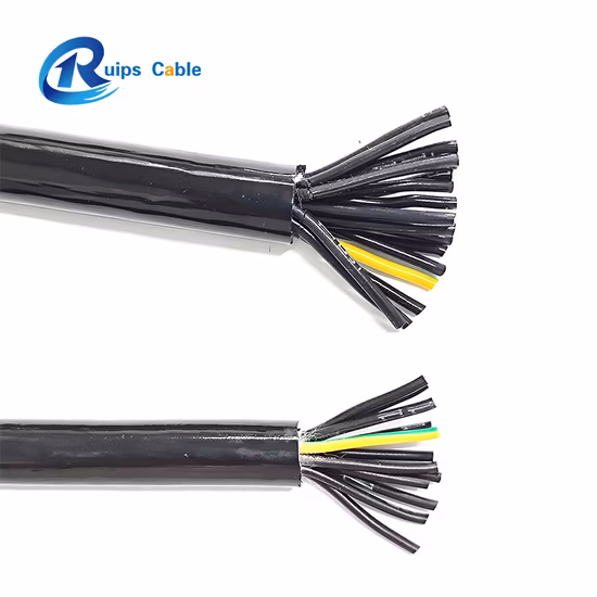 Hxcy602 Double PUR Insulation Shielded High Flexible Cable
