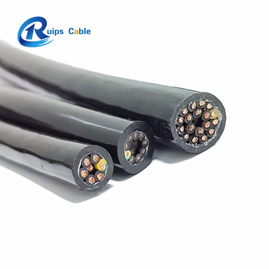 Hxcy602 Hochflexibles Kabel mit doppelter PUR-Isolierung und Abschirmung